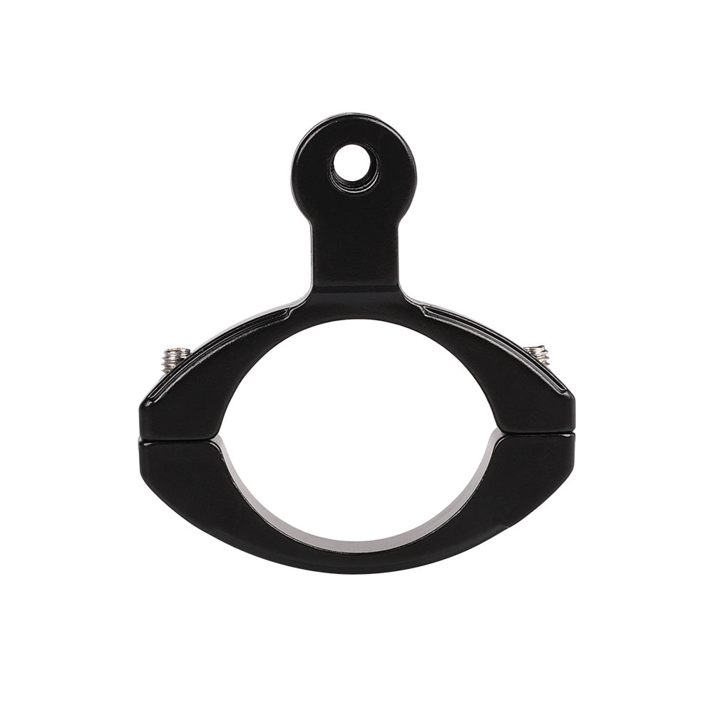 O-Type Aluminum Bicycle Handlebar Mount for Action Cameras - Lightweight 360° Rotation, GoPro Compatible