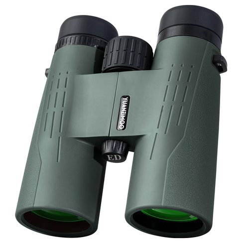12x42 Binoculars for Adults - High Powered Waterproof Compact Binoculars with BaK4 Prism & FMC Optics for Bird Watching, Hunting & Hiking