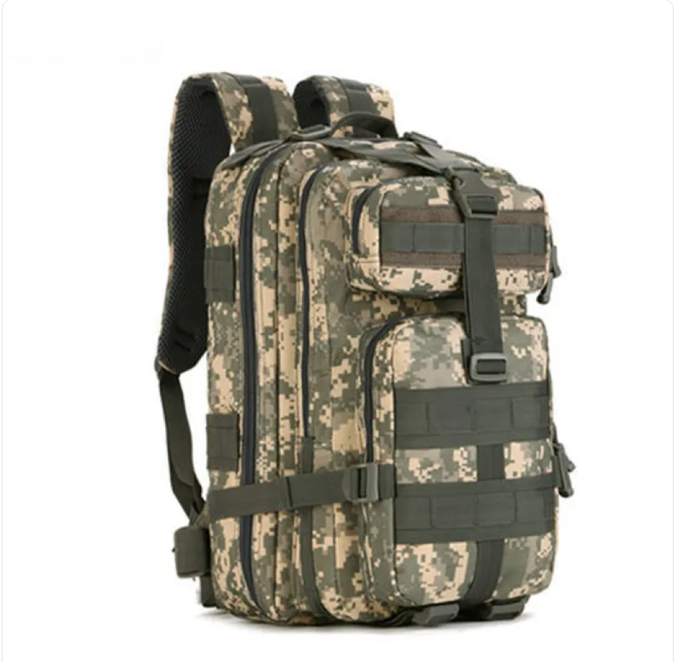 40L Tactical Assault Backpack - Digital Camouflage Hiking Bag