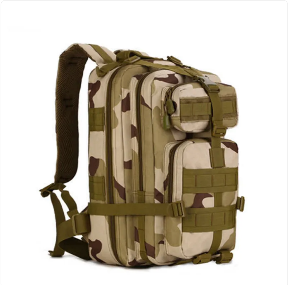 40L Tactical Assault Backpack - Digital Camouflage Hiking Bag