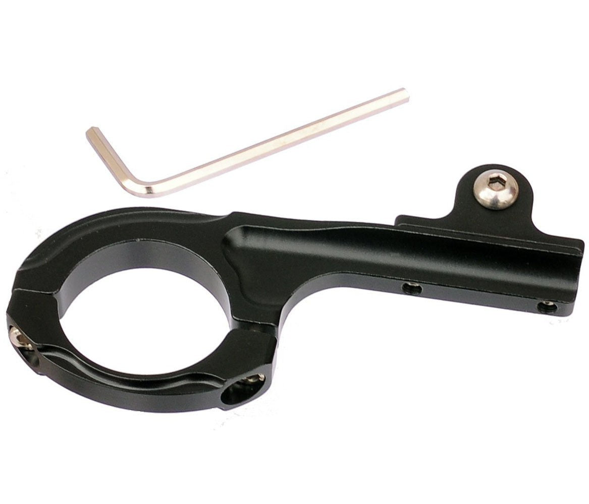 O-Type Aluminum Bicycle Handlebar Mount for Action Cameras - Lightweight 360° Rotation, GoPro Compatible