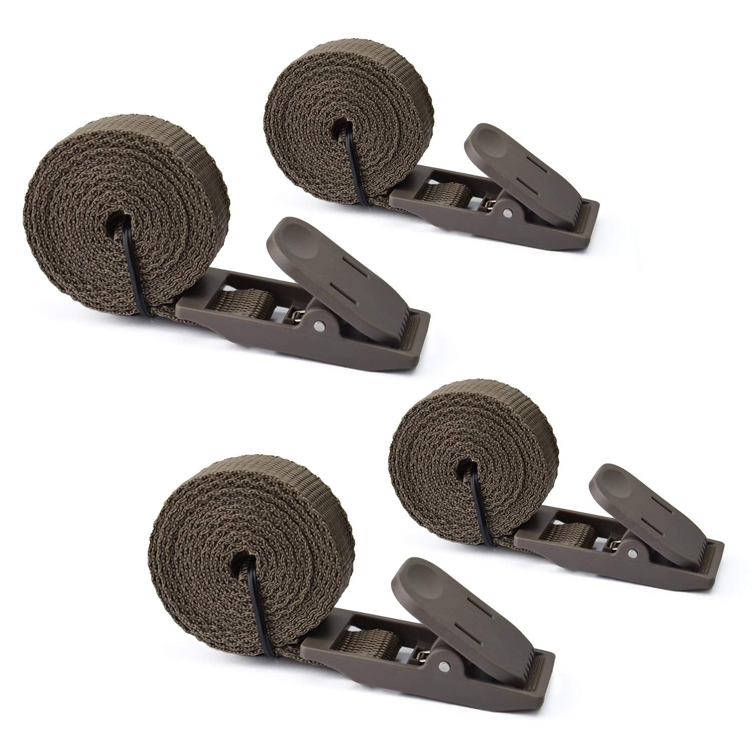 Heavy-Duty Tree Mount Straps – Dark Olive 4-Pack (Fits All Trail & Game Cameras)